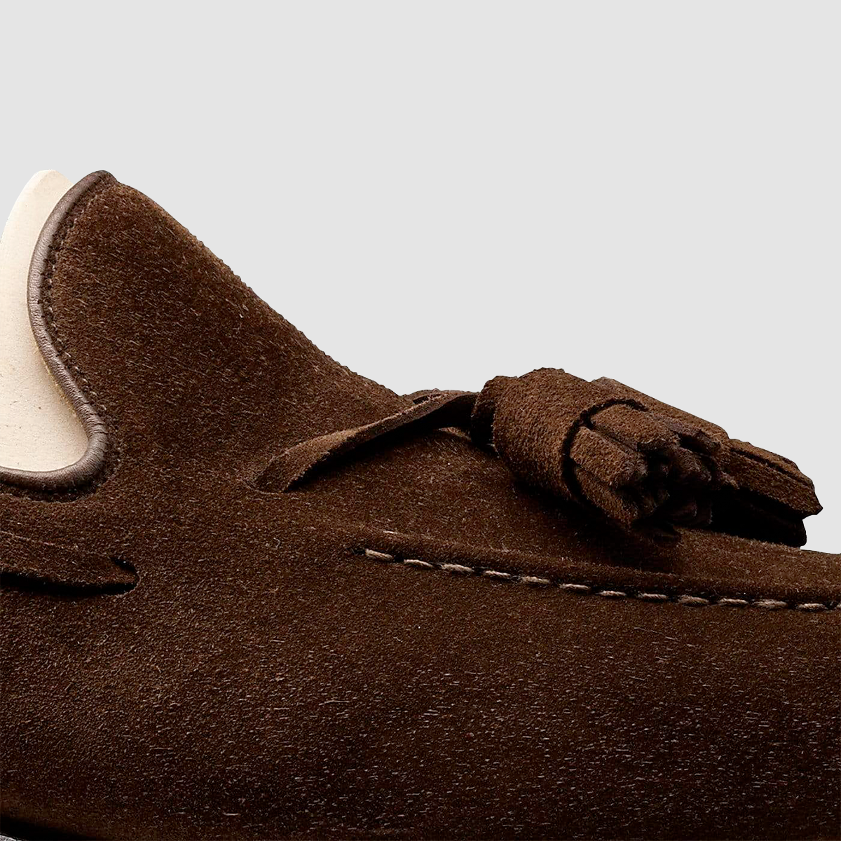 Cavendish 2, Dark Brown Calf Suede, Leather Sole