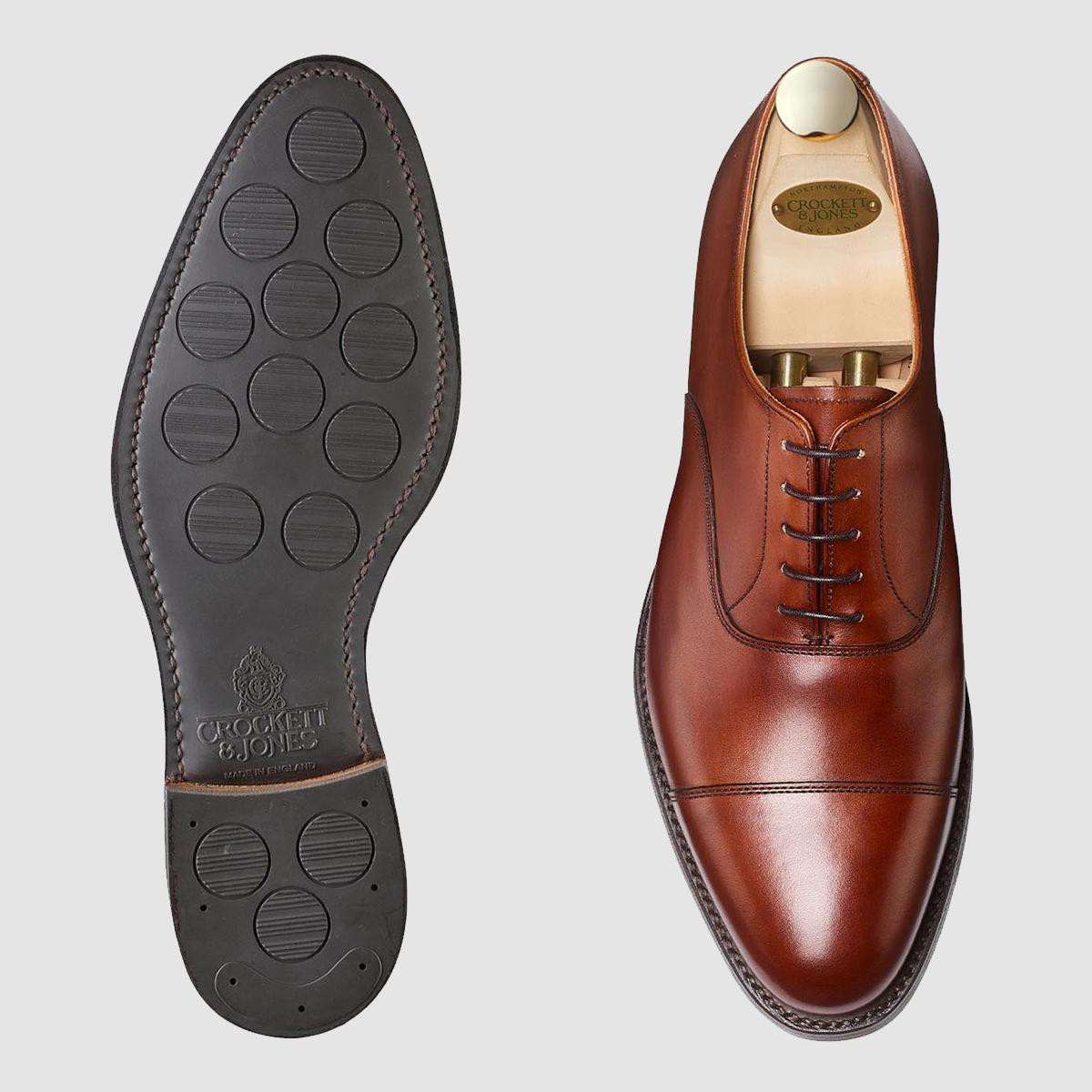 Connaught 2, Chestnut Burnished Calf, City Sole