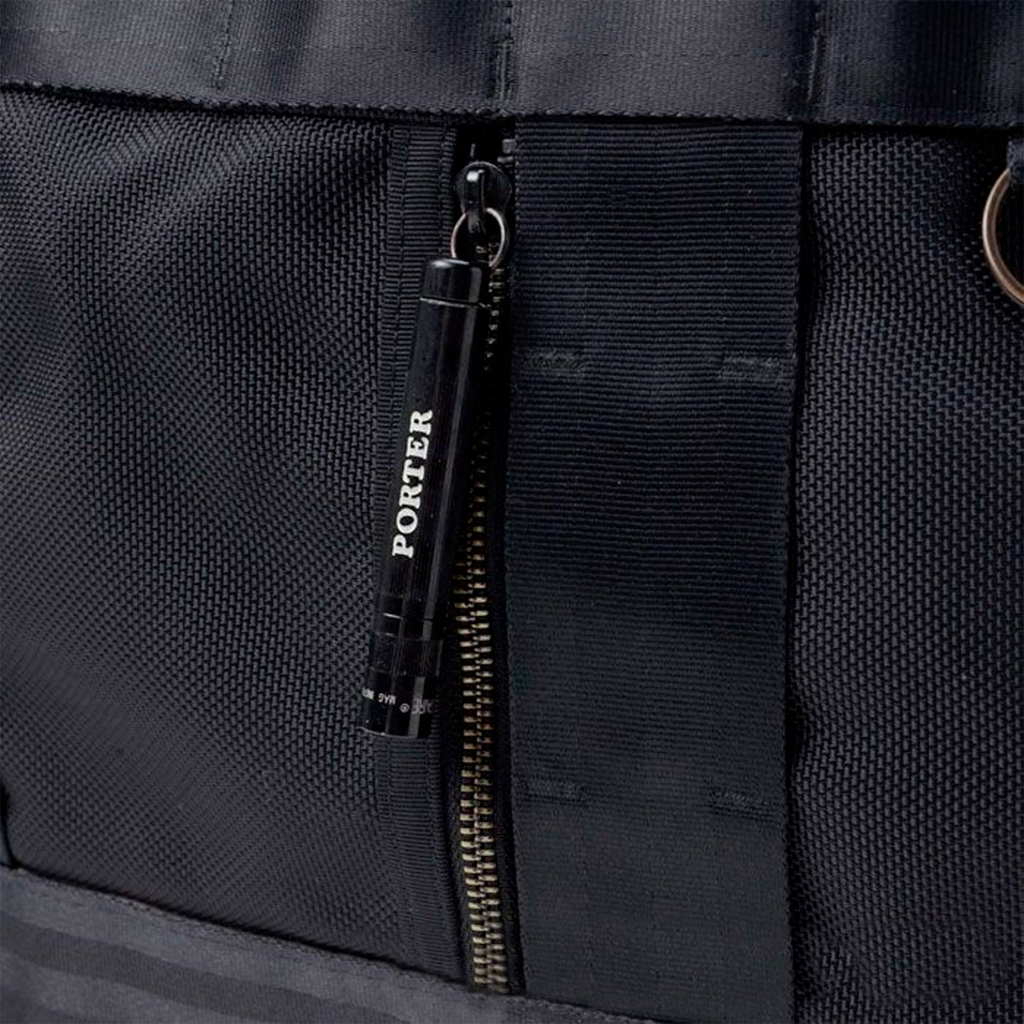 Porter Heat Tote Bag Rectangular Black