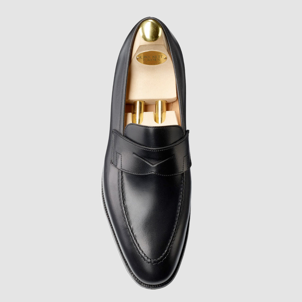 Sydney Black Calf, Leather Sole