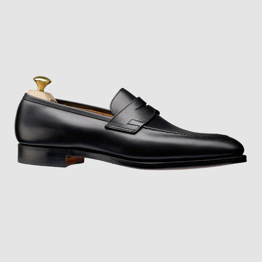Sydney Black Calf, Leather Sole
