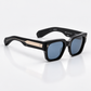 Enzo, Lacquer, Blue Lenses, Light Gold Hardware