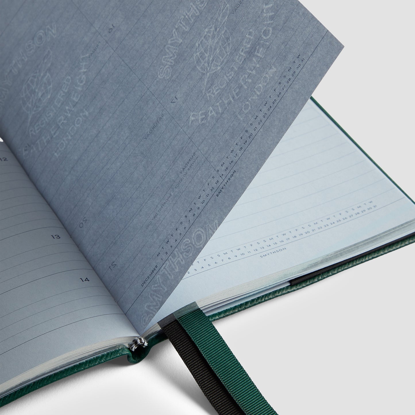 2026 Soho Weekly Agenda in Panama Forest Green