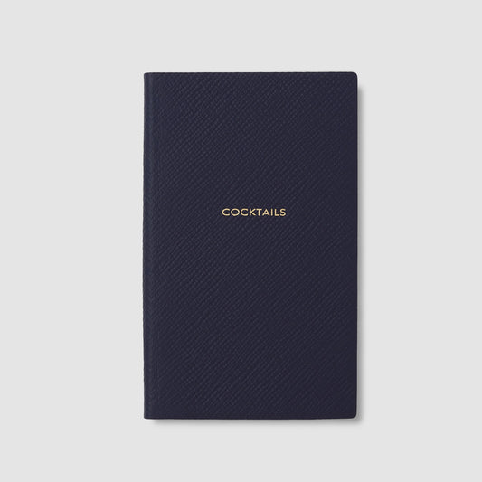 Cocktail Panama Notebook - Navy