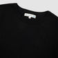1950s Short Sleeve Crew Neck T-Shirt - Deep Black
