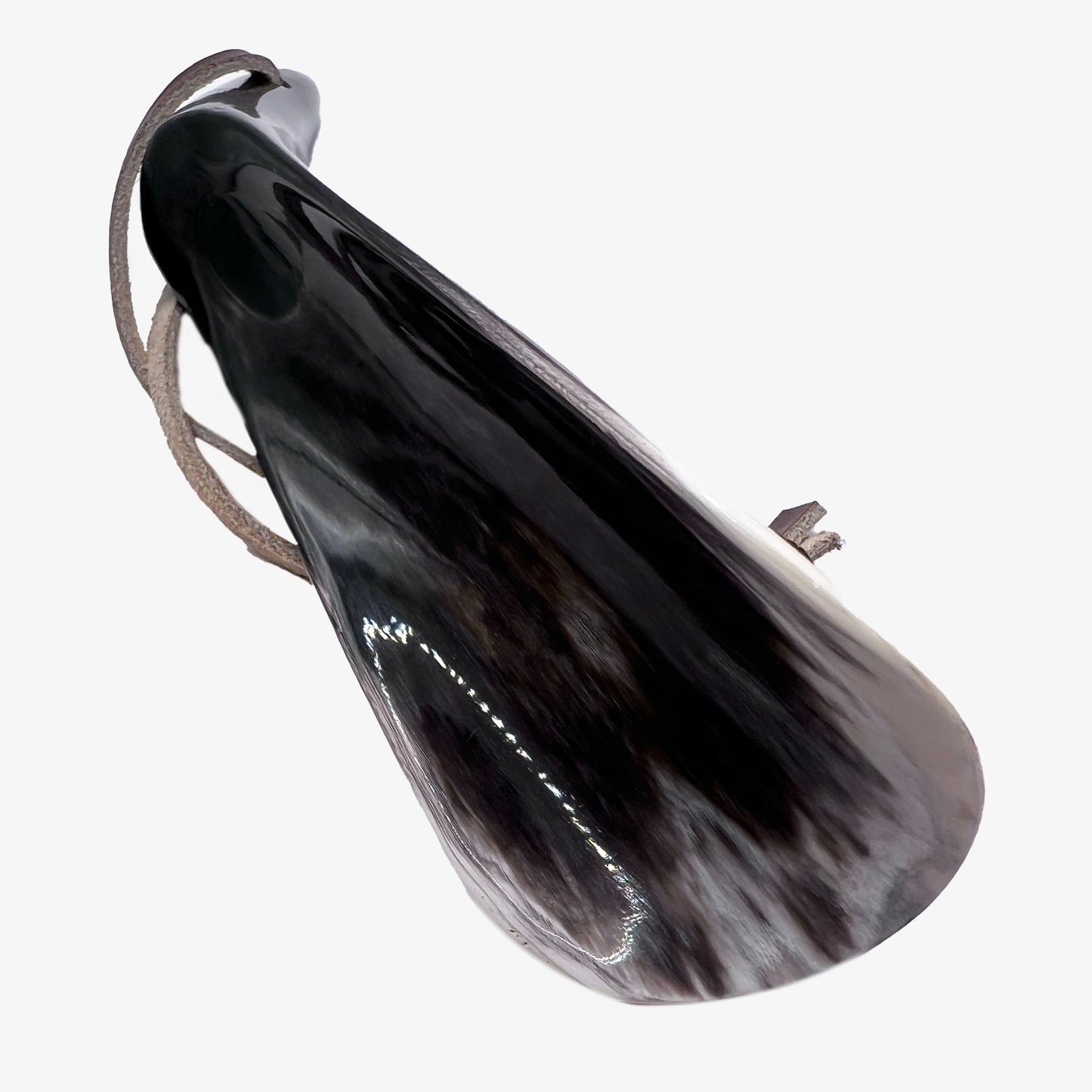 Saphir Médaille d'Or Natural Zebu Horn Shoehorn