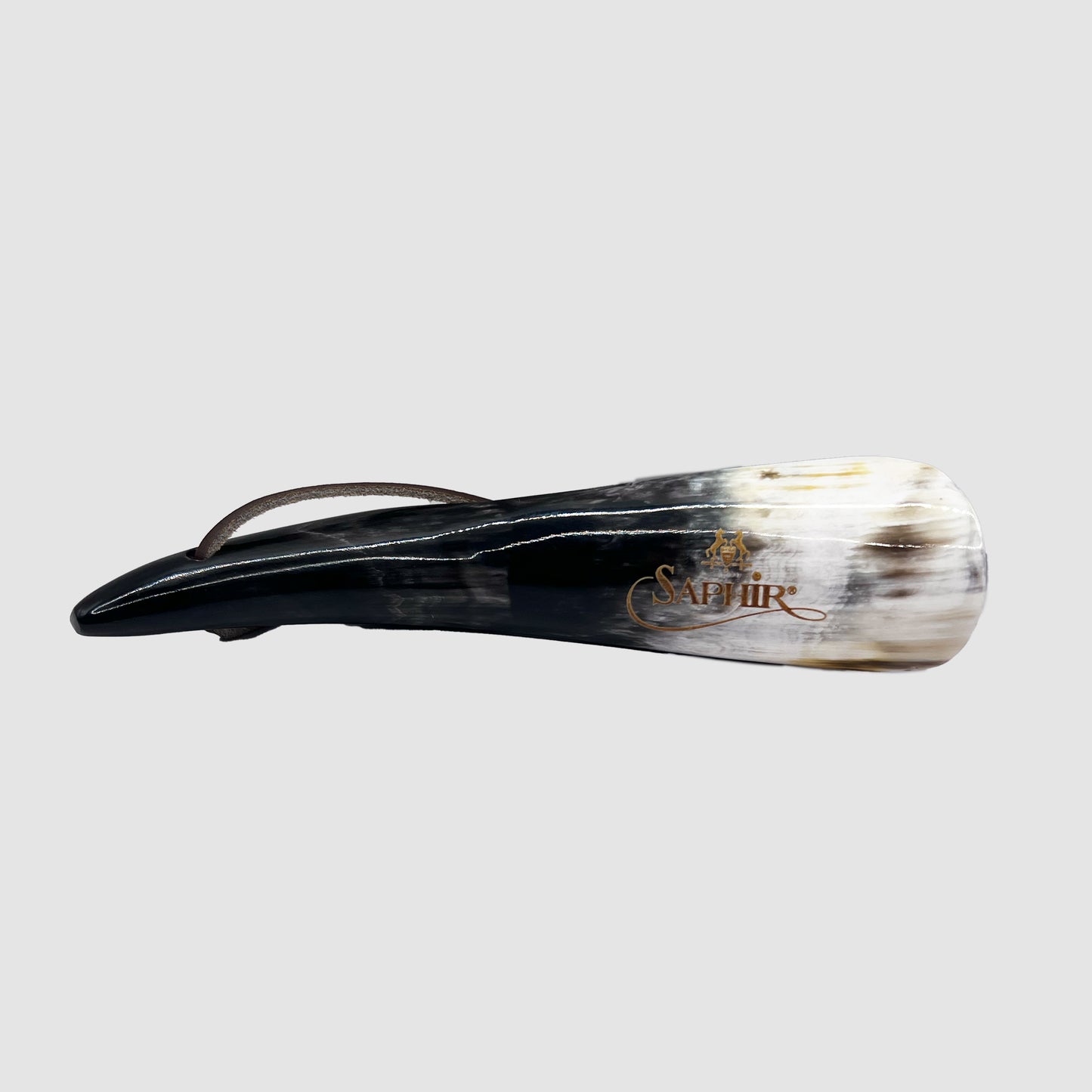 Saphir Médaille d'Or Natural Zebu Horn Shoehorn