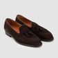 Tassel Loafer Brown Suede 666