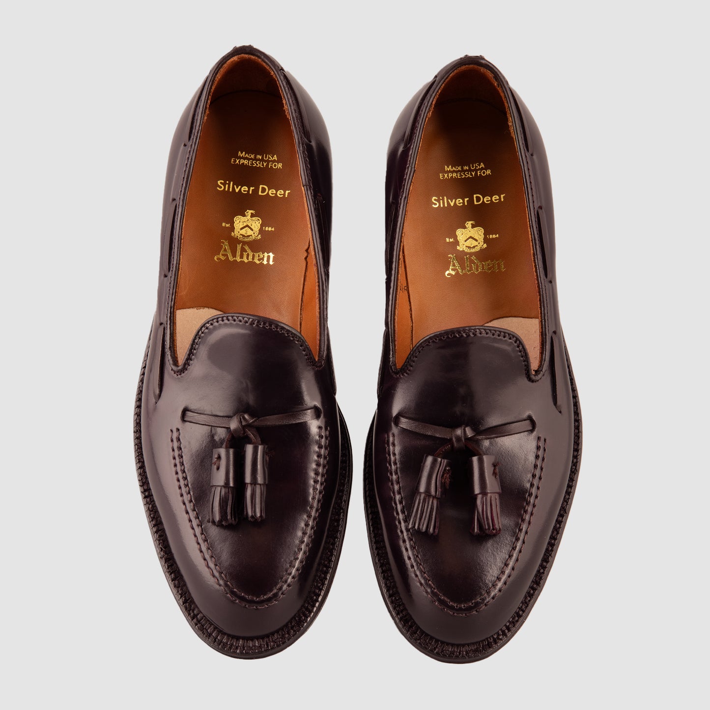 Tassel Loafer Color 8 Shell Cordovan 563 Color 8