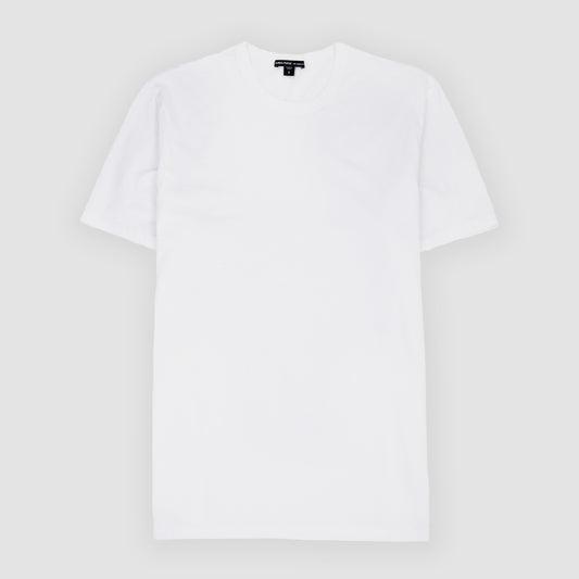 Luxe Lotus Jersey T-Shirt - White