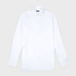 Enzymed Washed Napoli fit Luigi Collar Shirt - White