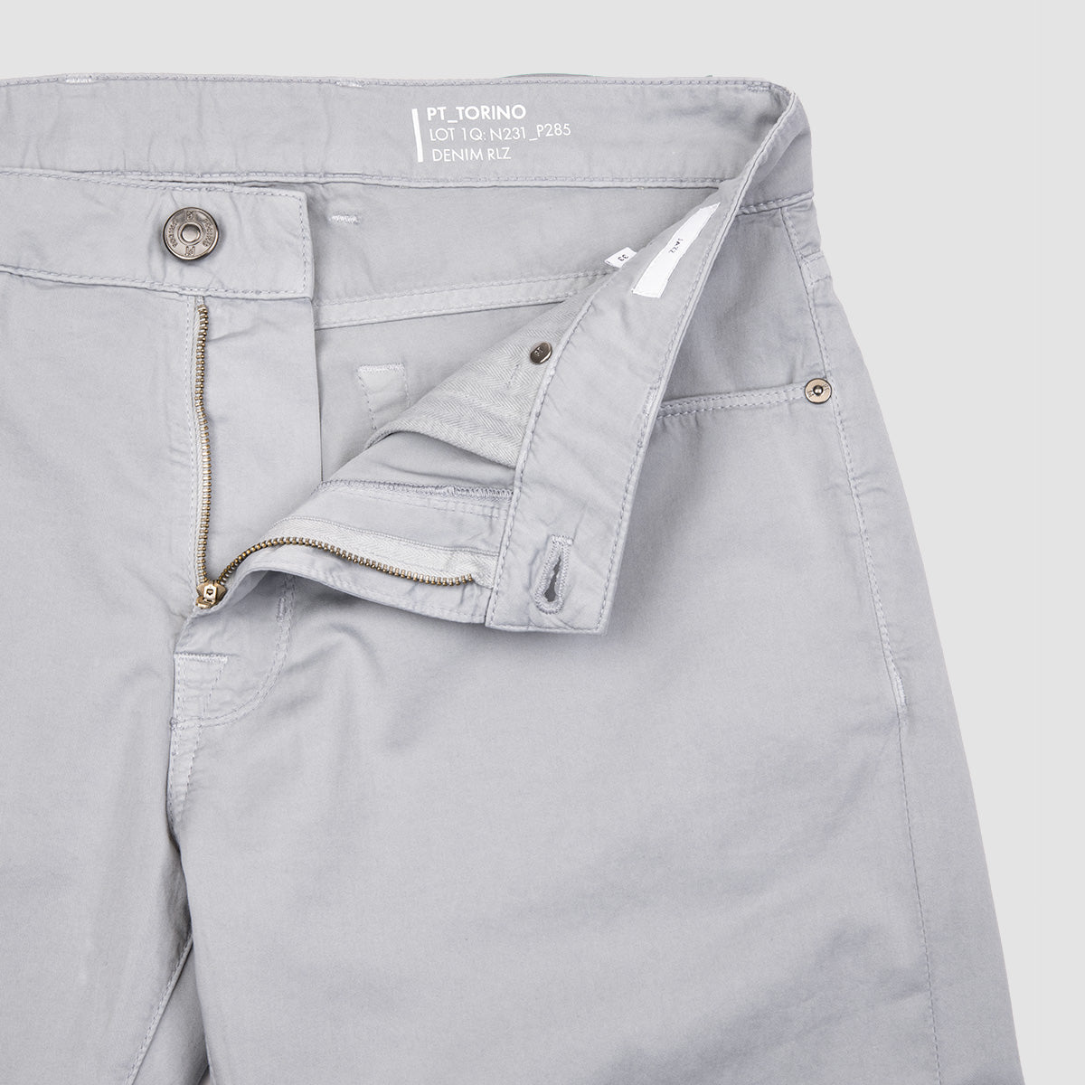 Cotton Silk 5 Pocket Trouser