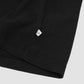 Short Sleeve V Neck T-Shirt Black
