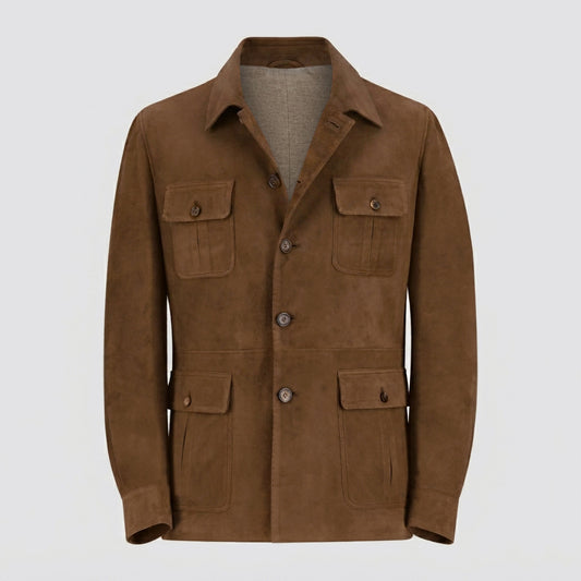 Suede Field Jacket