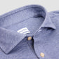 Silver Deer Navy Cotton Linen Jersey Pop Over Shirt