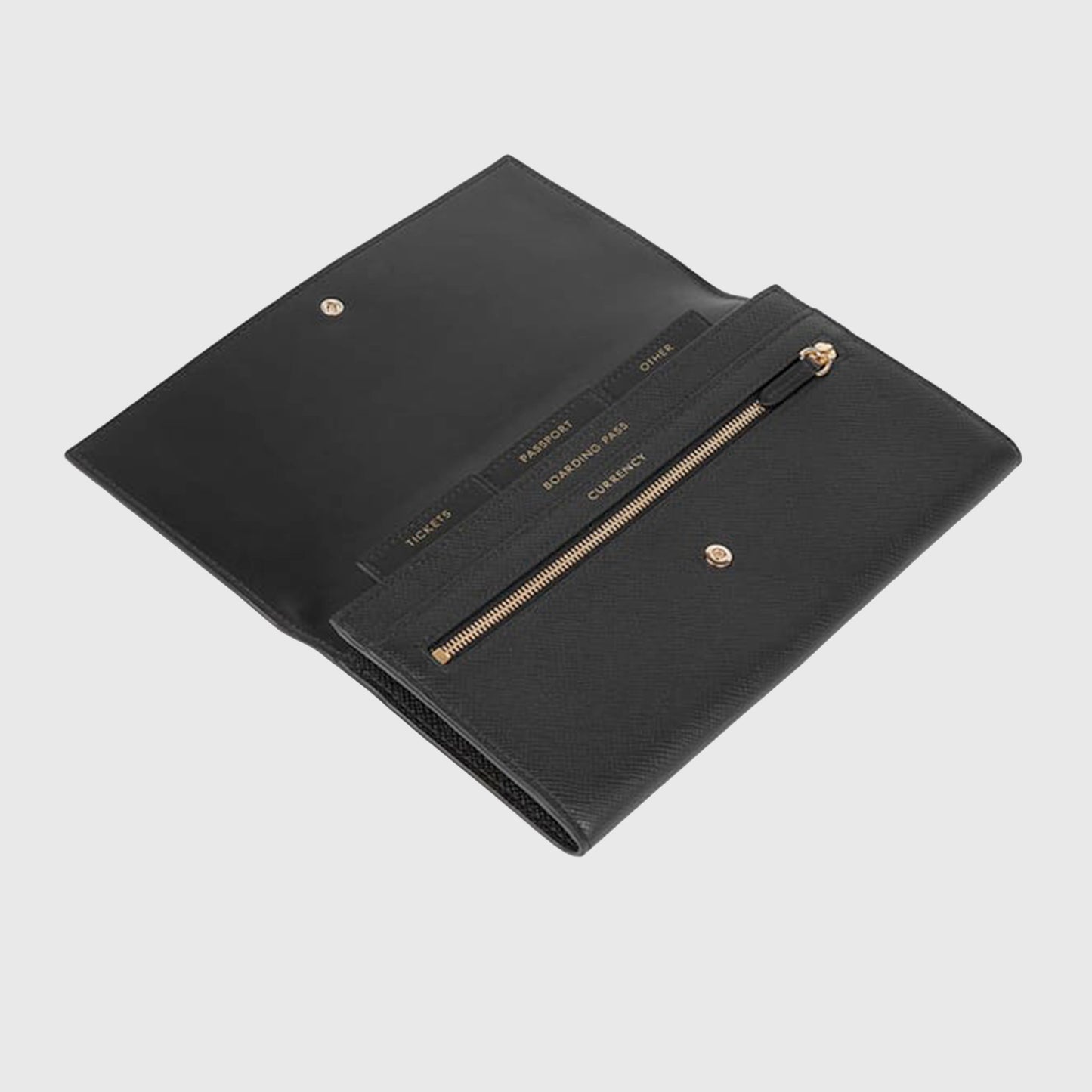 Marshall Travel Wallet in Panama Black