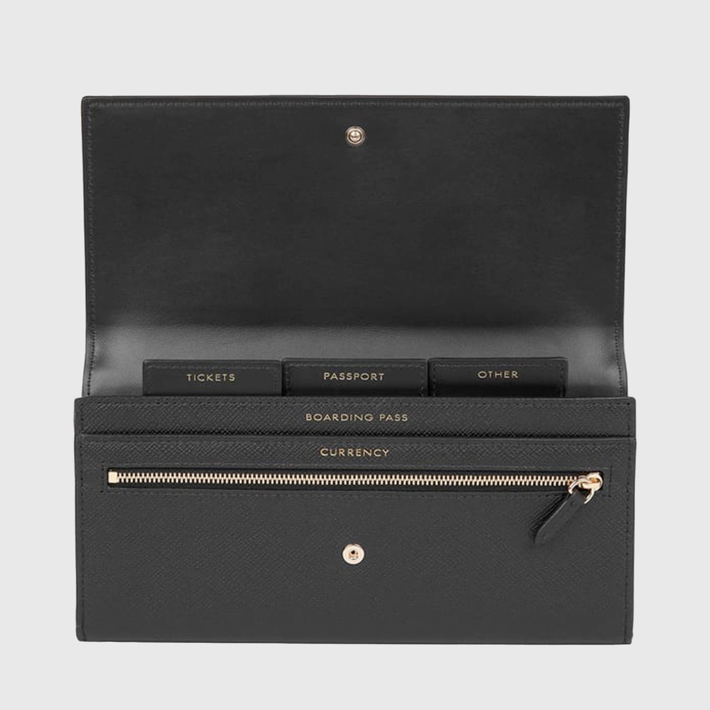 Marshall Travel Wallet in Panama Black