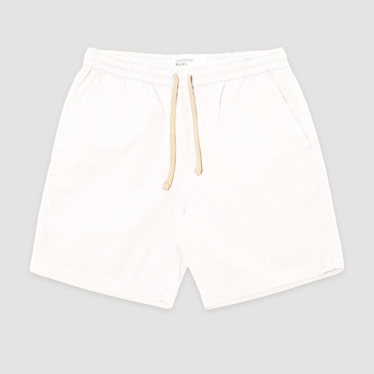 Beach Short Summer Canvas - Ecru