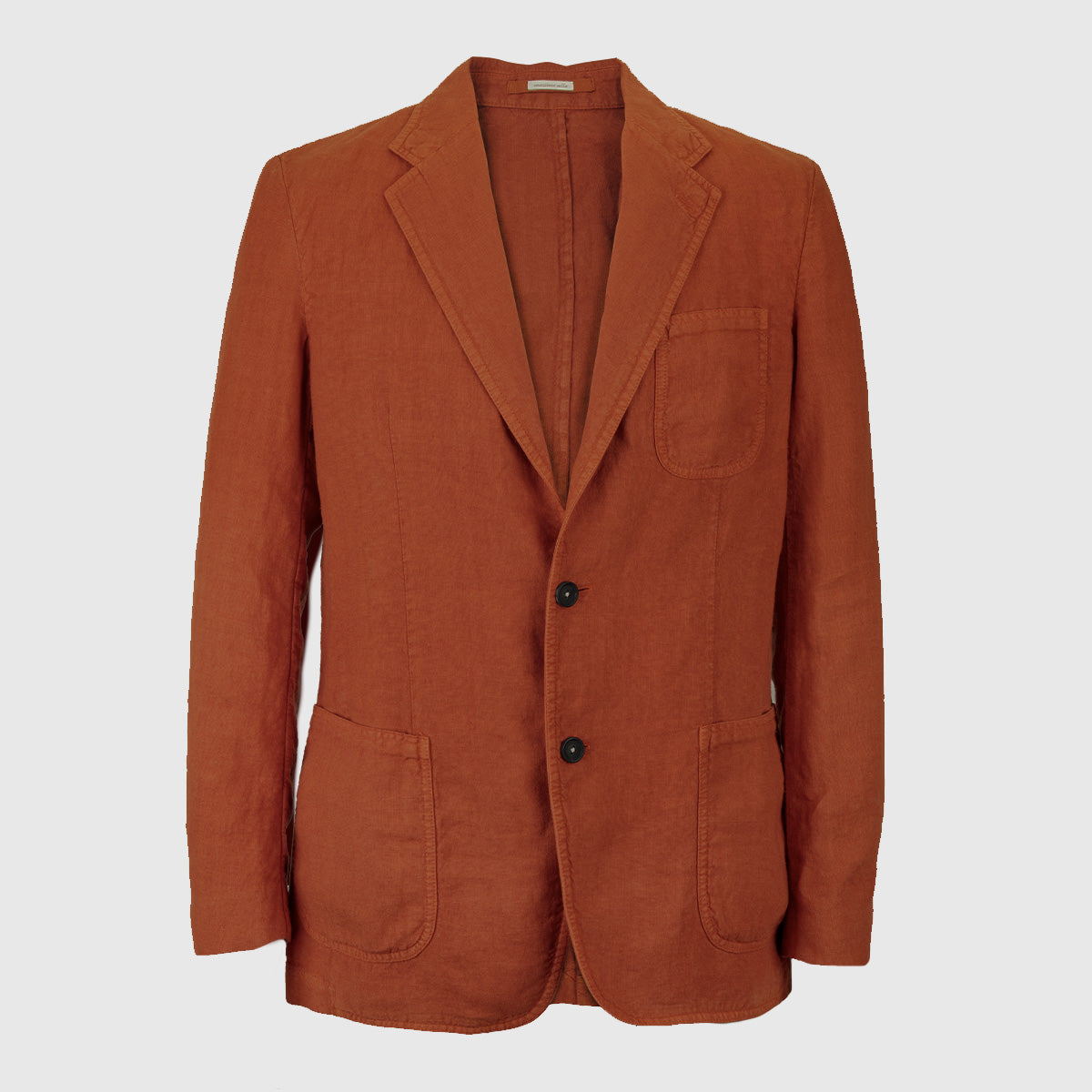 Linen Canvas Jacket - Cinnamon