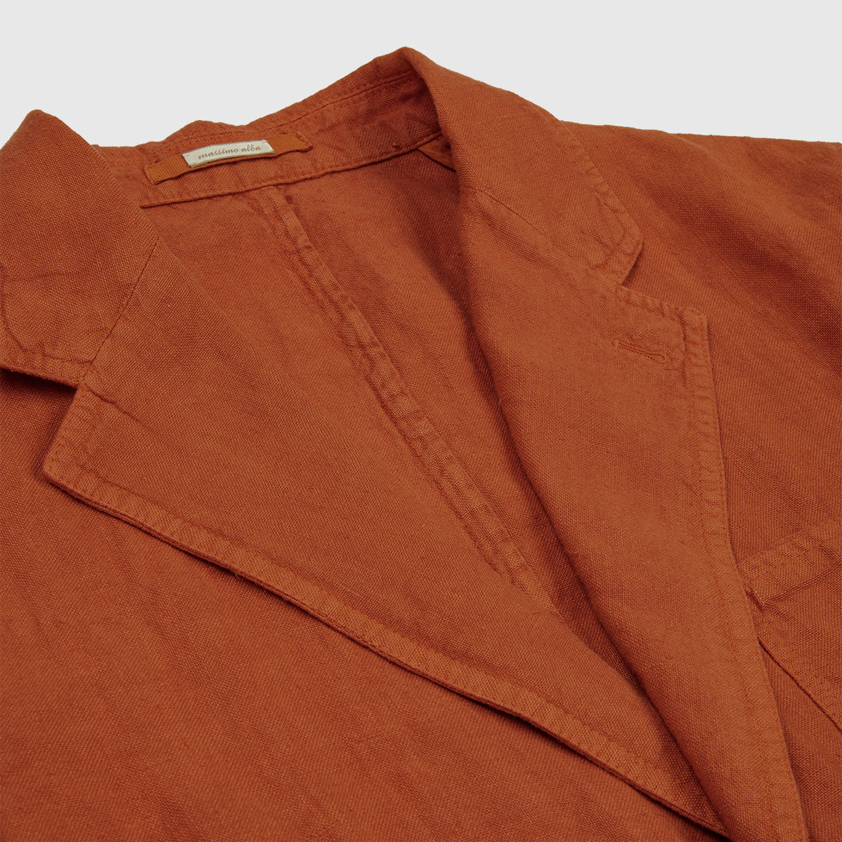 Linen Canvas Jacket - Cinnamon