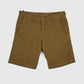 Cotton Linen Bermuda Shorts - Toffee