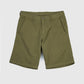 Cotton Linen Bermuda Shorts - Army Green