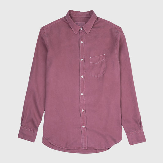 Lipp Shirt Tencel - Burgundy