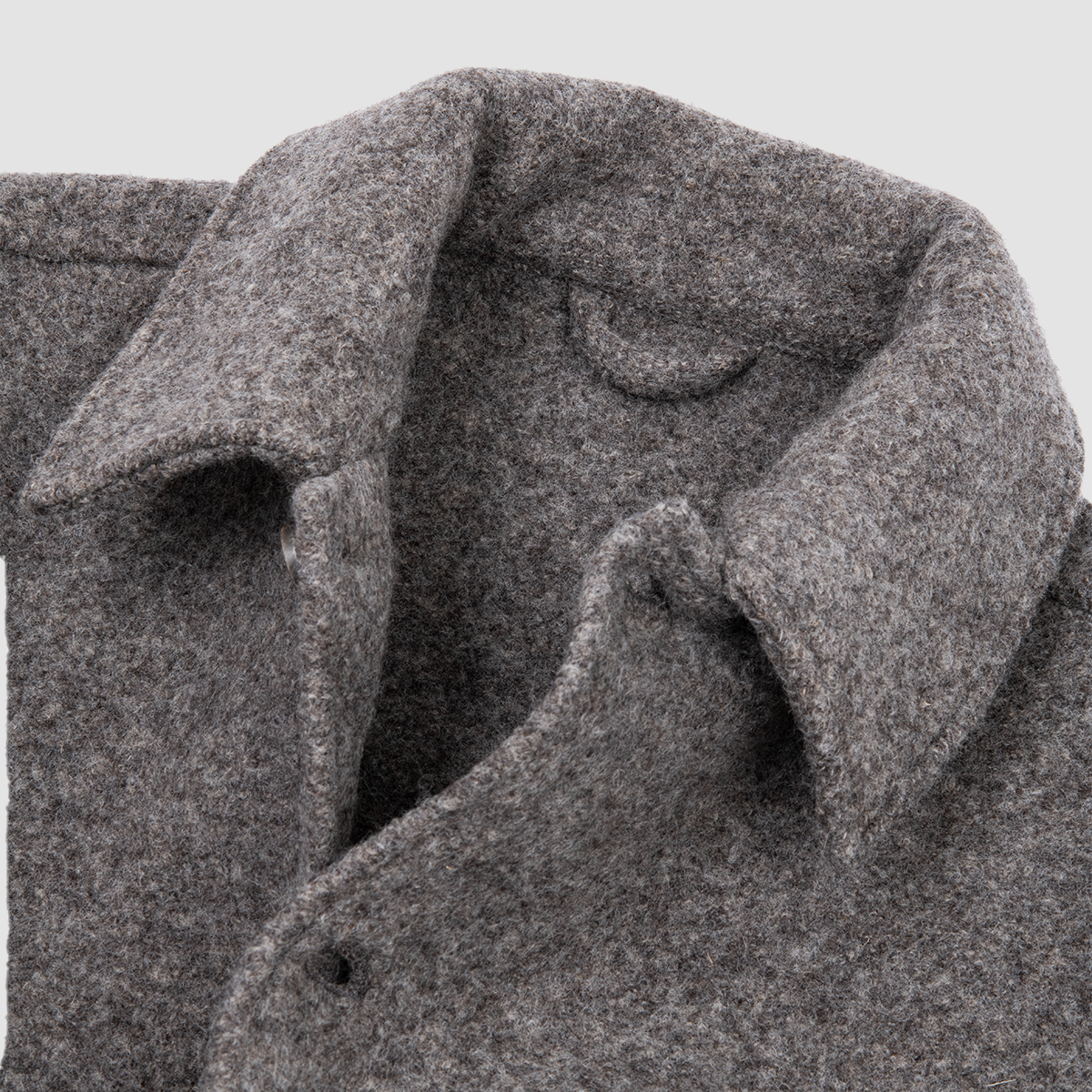 Jorvi Boiled Wool Jacket - Grey
