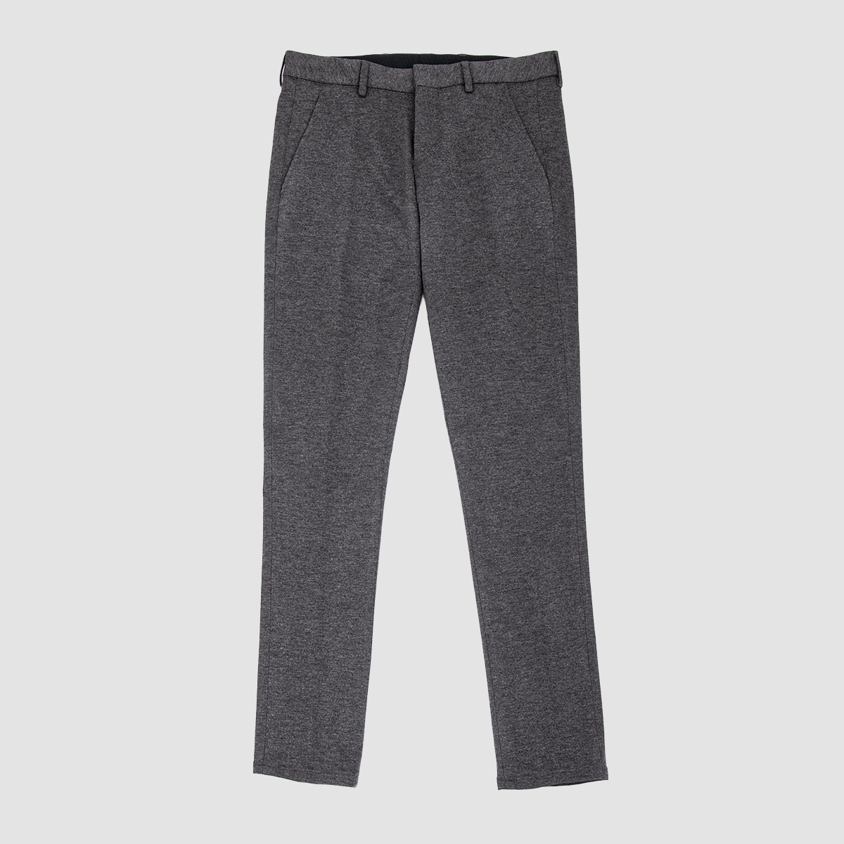 Stretch Tech Jersey Trousers - 230 Grey Melange