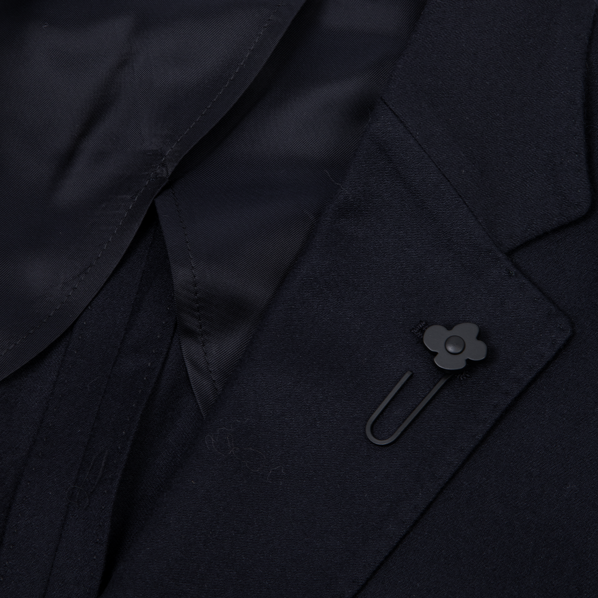 Cashmere Wool Suit - Navy