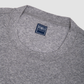 Wool Knit Long Sleeve T Shirt - Grey