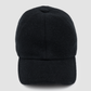 Cashmere Baseball Hat - Black