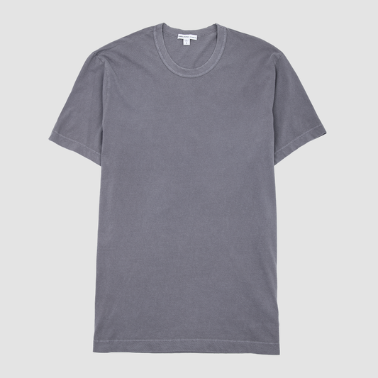 Short Sleeve Crew Neck T-Shirt - Flannel