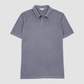 Sueded Jersey Polo - Flannel