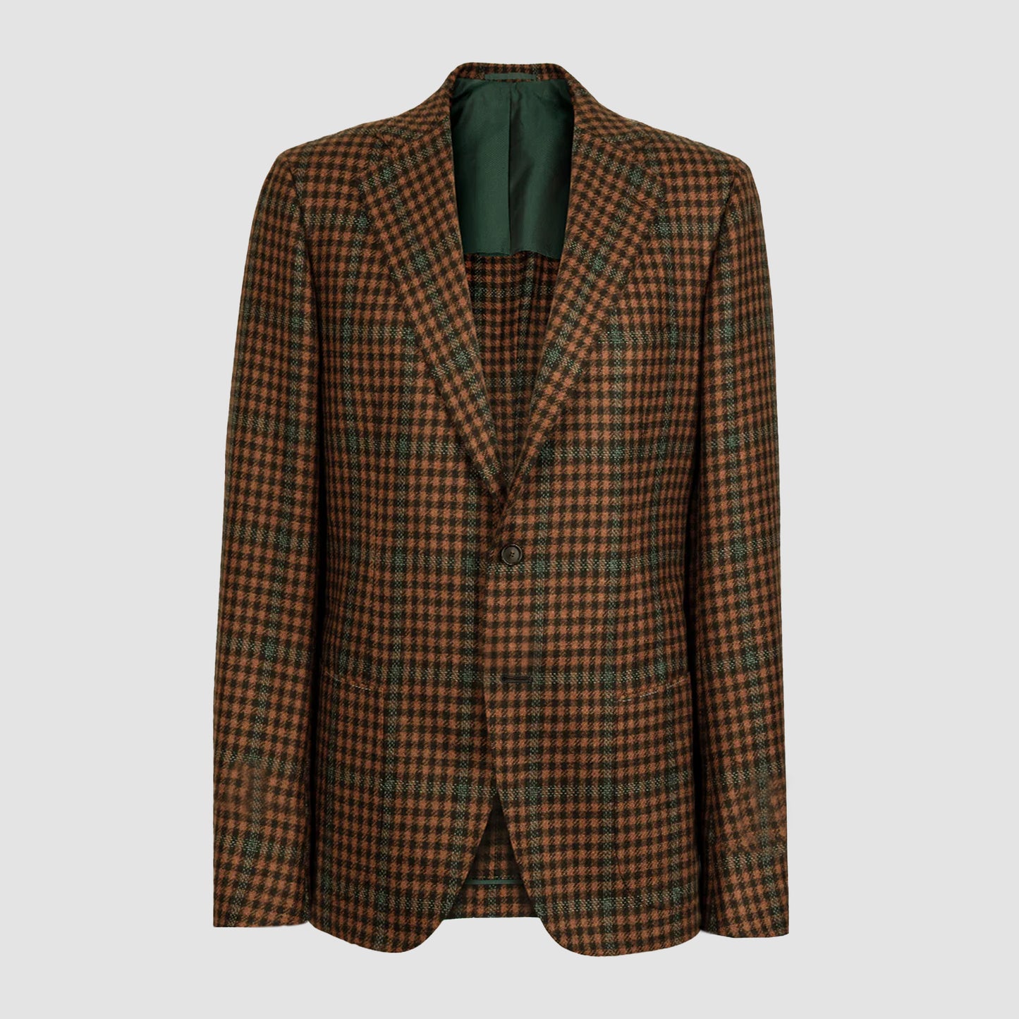 Cashmere Overcheck Jacket