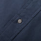 Navy Blue Hopsack Button Down