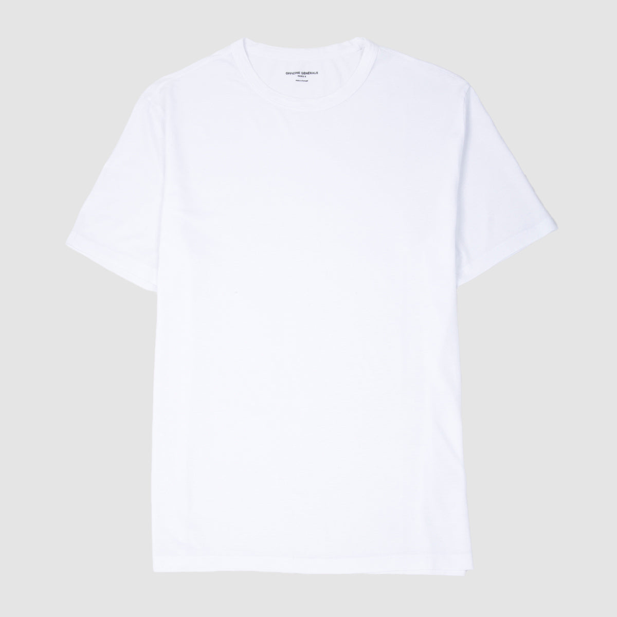 T Shirt Cotton Tencel - White