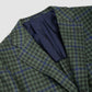 Green and Navy Cashmere Overcheck Jacket