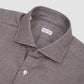 Carlo Riva Brown Oxford Flannel Shirt