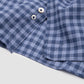 Navy & Blue checked Lightweight Flannel Shirt