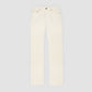 5 Pocket Trousers Cotton Cashmere Stretch Drill - Y012 Cream