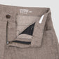 5 Pocket Trousers super 130`s Flannel - 0120 Melange Taupe