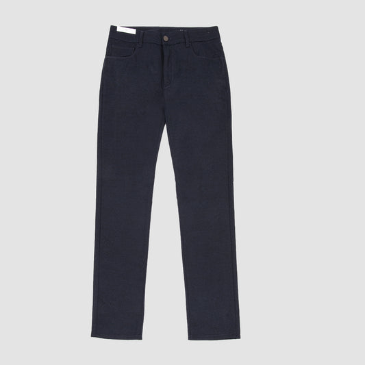 5 Pocket Trousers super 130`s Flannel - 0360 Melange Navy