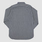 8oz Herringbone Hickory Stripe Work Shirt - Indigo