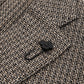 Fancy Wool and Cotton Jacket - Black and Beige