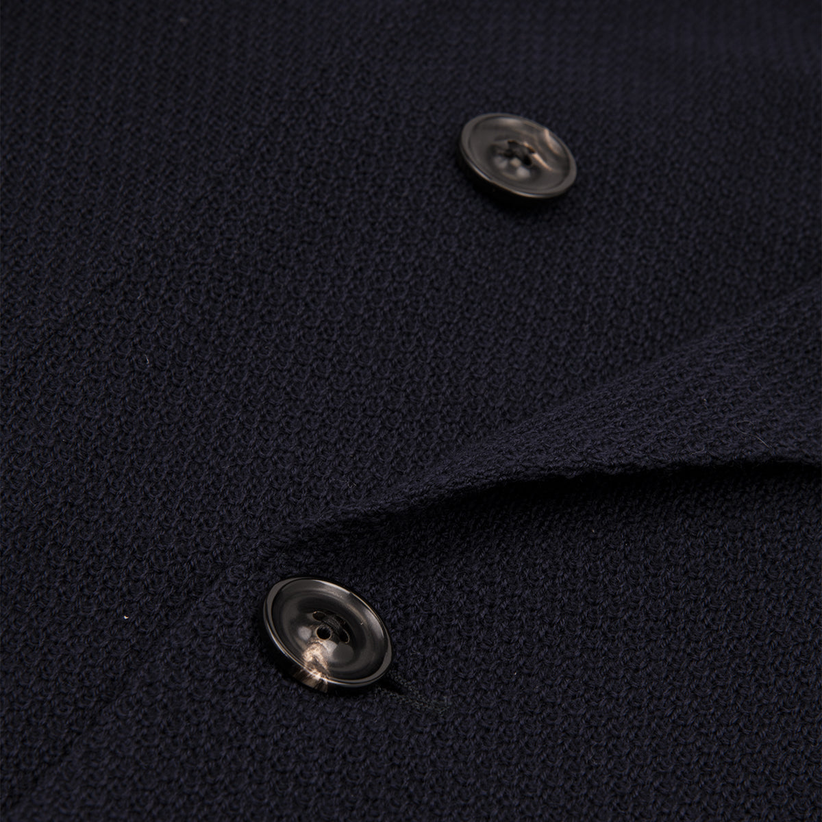 Linkknit Double Breasted Jacket - Navy