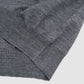 Wool V Neck Sweater Dark Grey