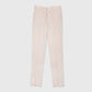 Hand Made Cotton, Wool and Silk Tan Trousers