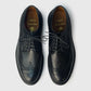 Alden x Silver Deer Long Wing in Black Pebble Grain with Double Leather Sole 97690