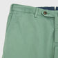 Cotton Silk Chino Trousers Y433 Sage
